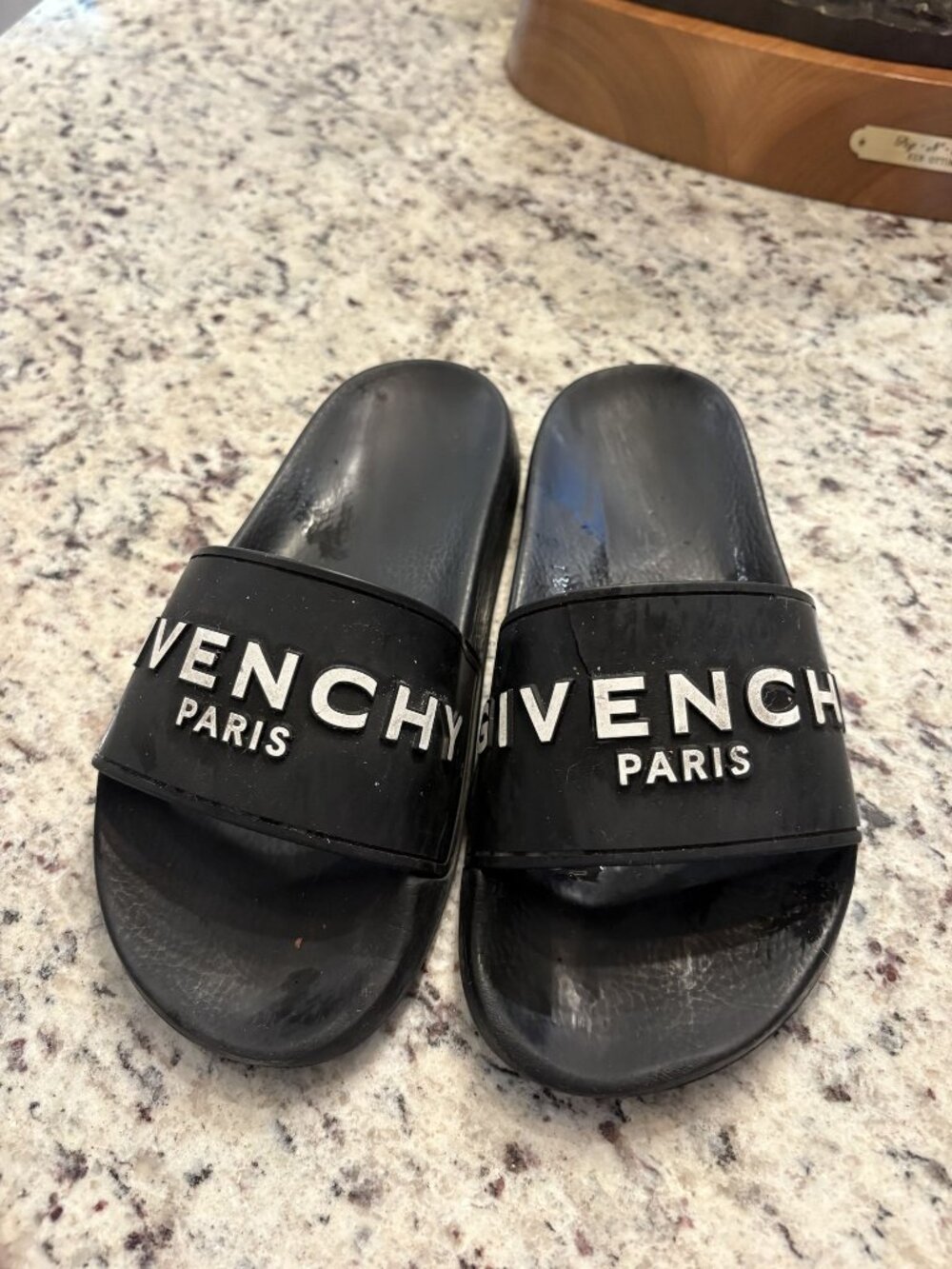 Givenchy Women’s Black Logo Slides 6